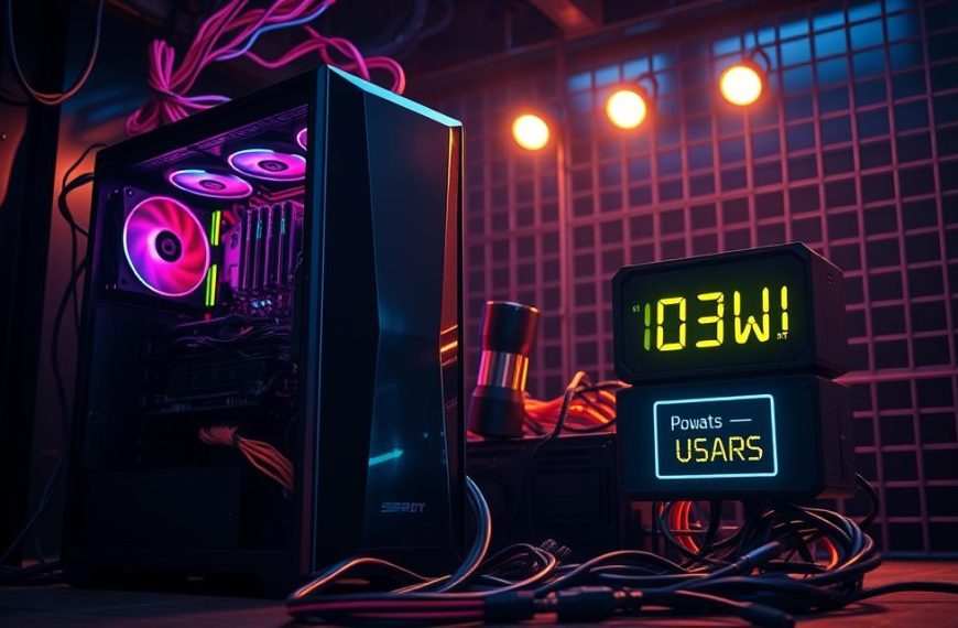 how much power a gaming pc use